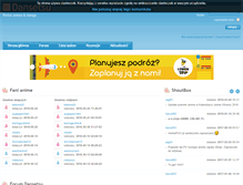 Tablet Screenshot of dansetsu.pl